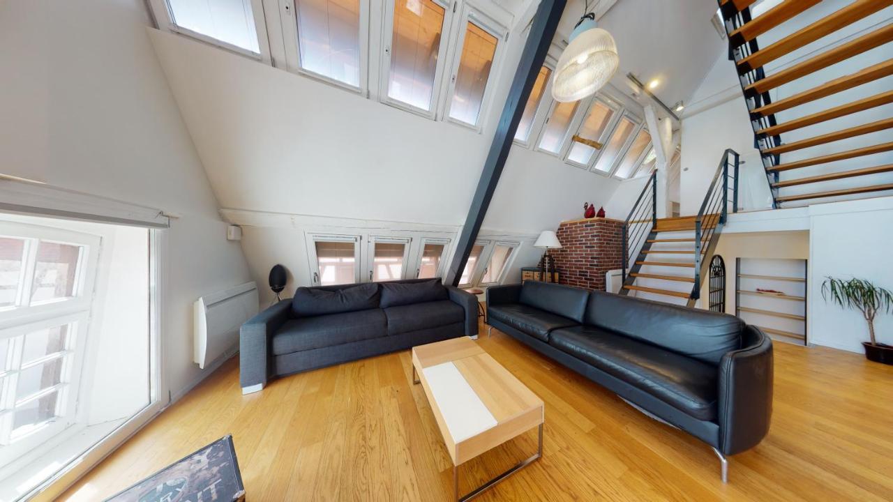 شقة Le Lohkaes - Loft Triplex Ultra Design Petite France ستراسبورغ المظهر الخارجي الصورة